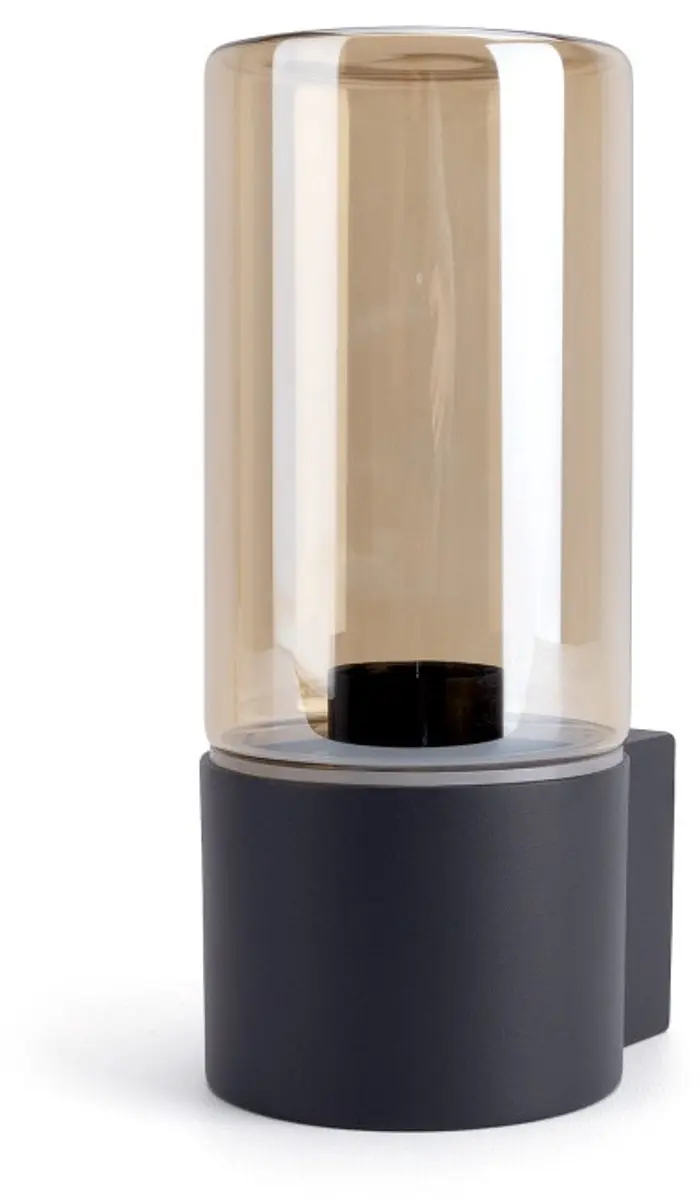 Integral Winchester Wandlamp Donkergrijs IP65 - E27 20W