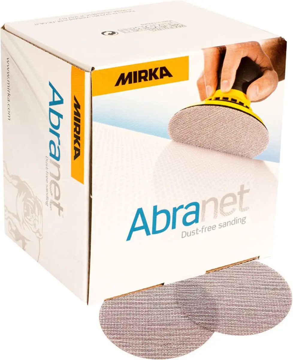 Mirka Abranet Schuurschijven 77mm P400 - 50 Stuks