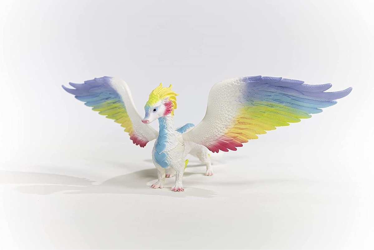 Schleich Bayala - Regenboog Draak Speelfiguur Fantasie.