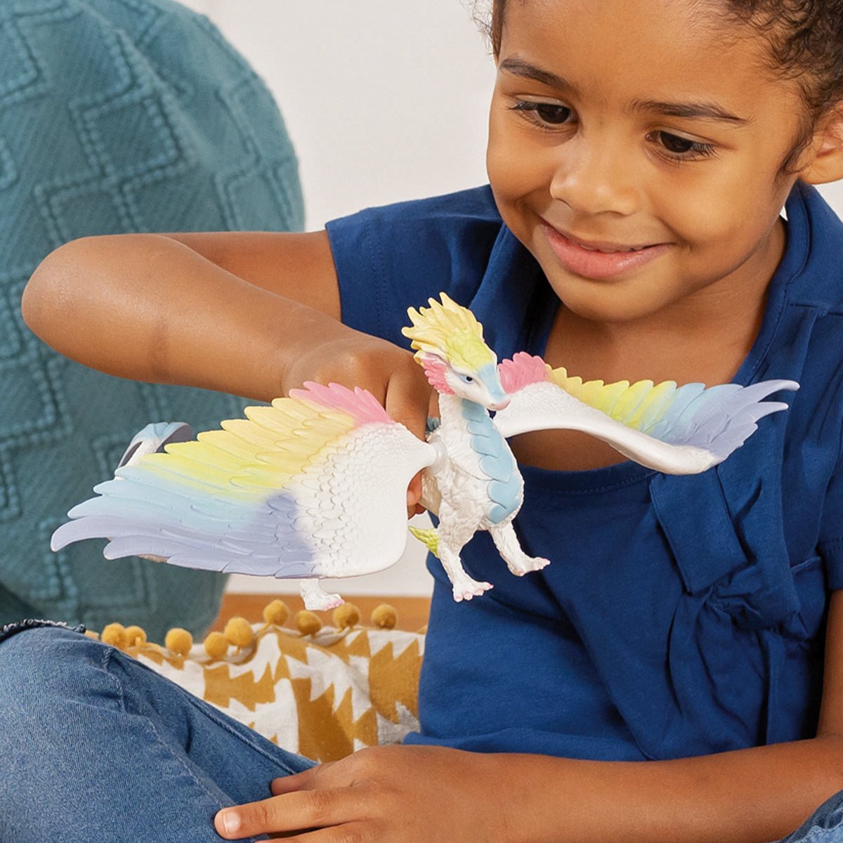 Schleich Bayala - Regenboog Draak Speelfiguur Fantasie.