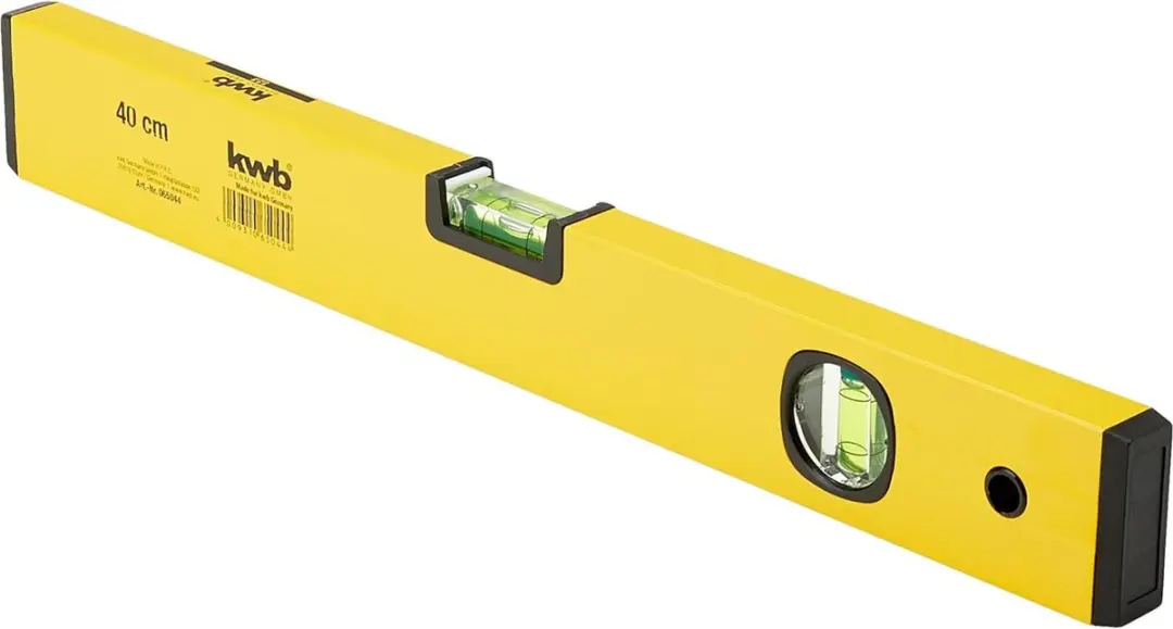 KWB Waterpas Aluminium 40cm - 0,5 mm/m - 2 Libellen