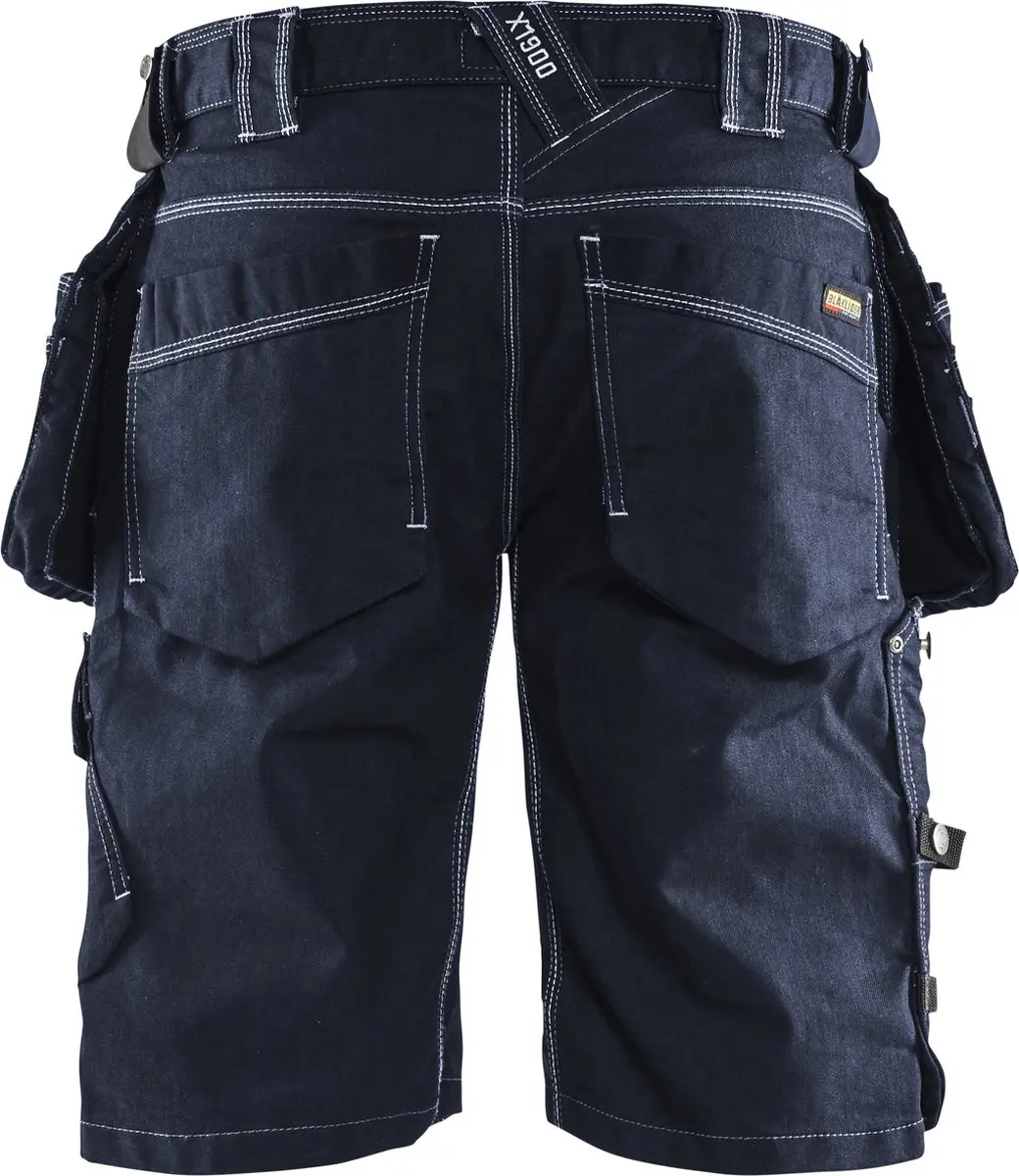 Blåkläder X1900 Korte Werkbroek - Navy/Zwart - Maat 60