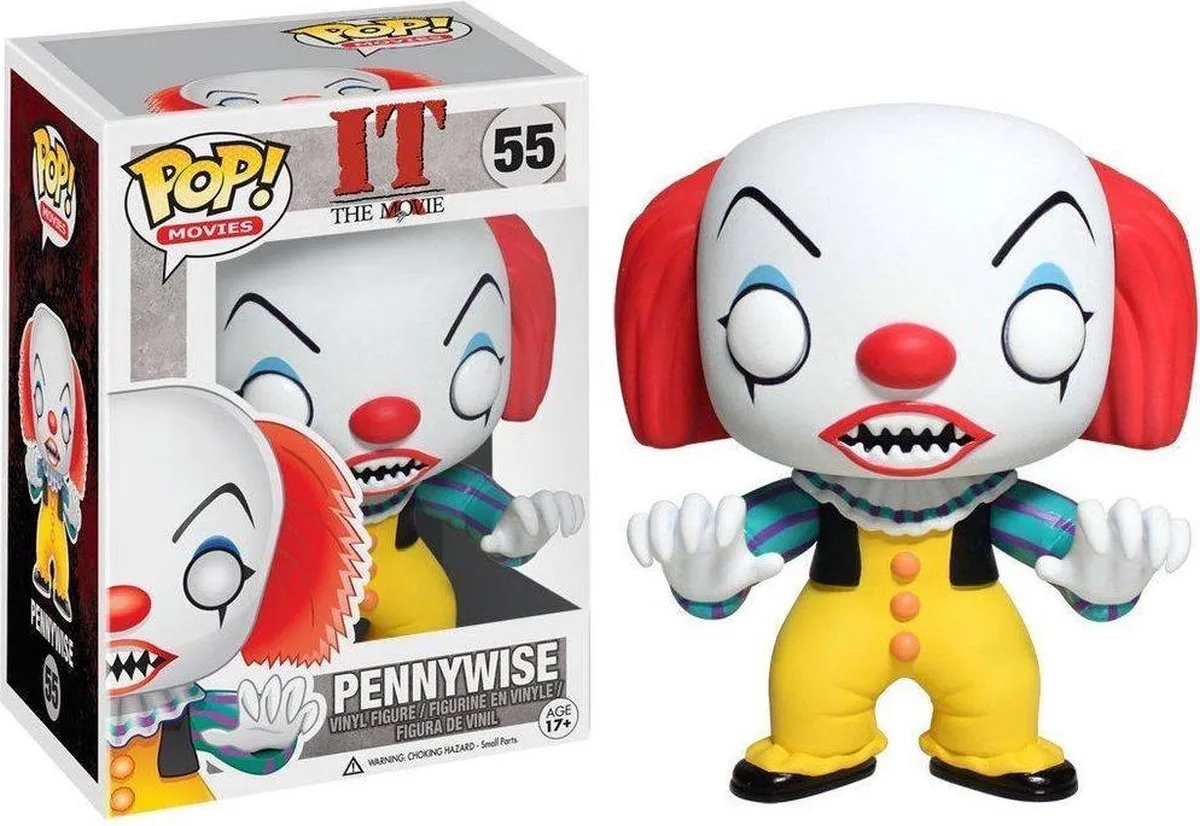 Funko POP! Pennywise #55 Horrorfiguur - 9cm - Multi