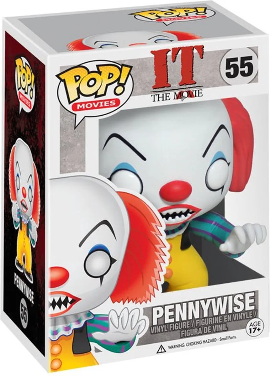 Funko POP! Pennywise #55 Horrorfiguur - 9cm - Multi