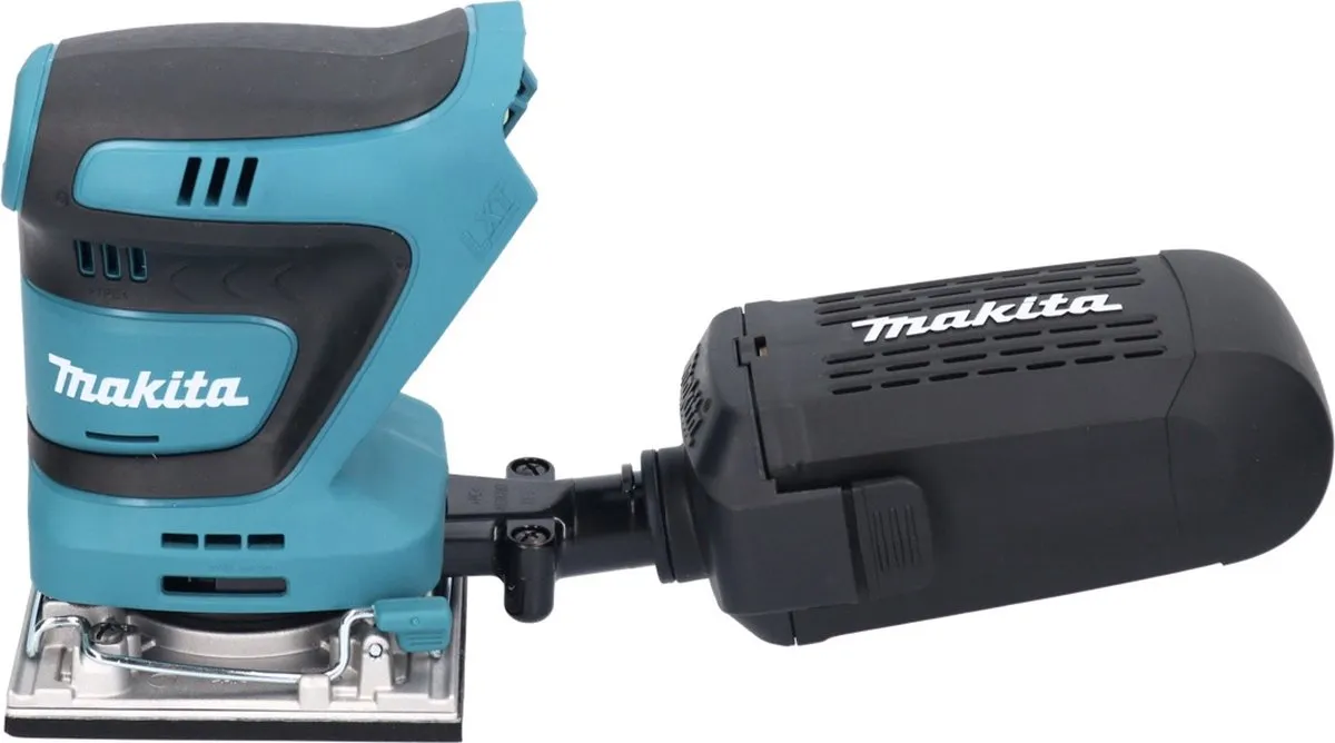 Makita DBO 482 RT1J Accuschuurmachine 18V - 112x102mm - 5.0Ah + Lader + Makpac