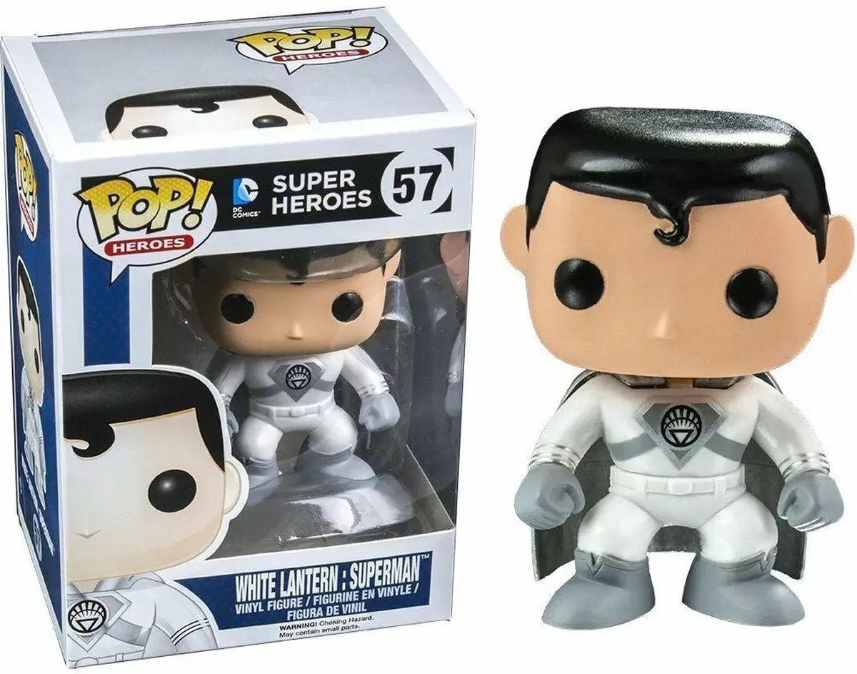 Funko DC Comics POP! White Lantern Superman - 9cm