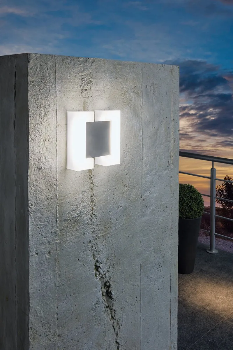 Eglo Sitia Wandlamp 2 Lichtpunten - Nikkel-Mat Wit - afbeelding 6 van 6