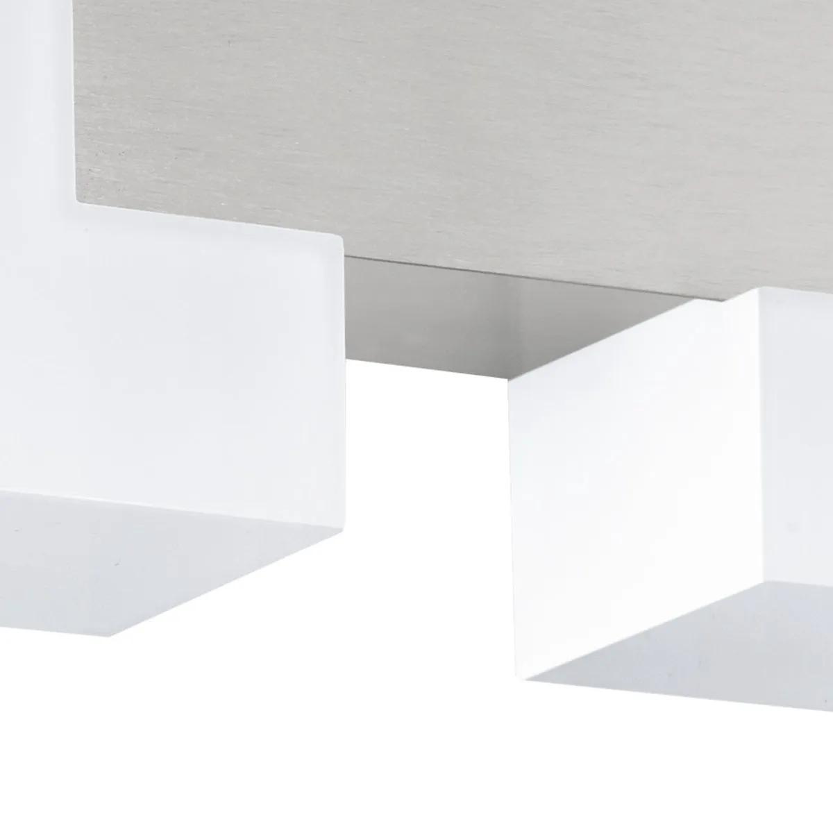 Eglo Sitia Wandlamp 2 Lichtpunten - Nikkel-Mat Wit