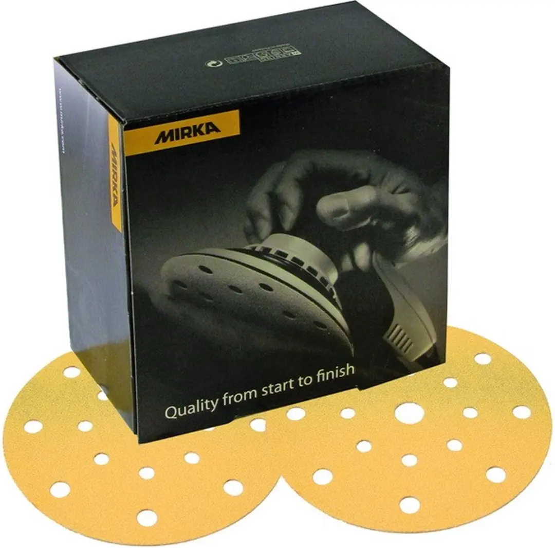 Mirka Gold Schuurschijven 150mm P320 - 100 Stuks