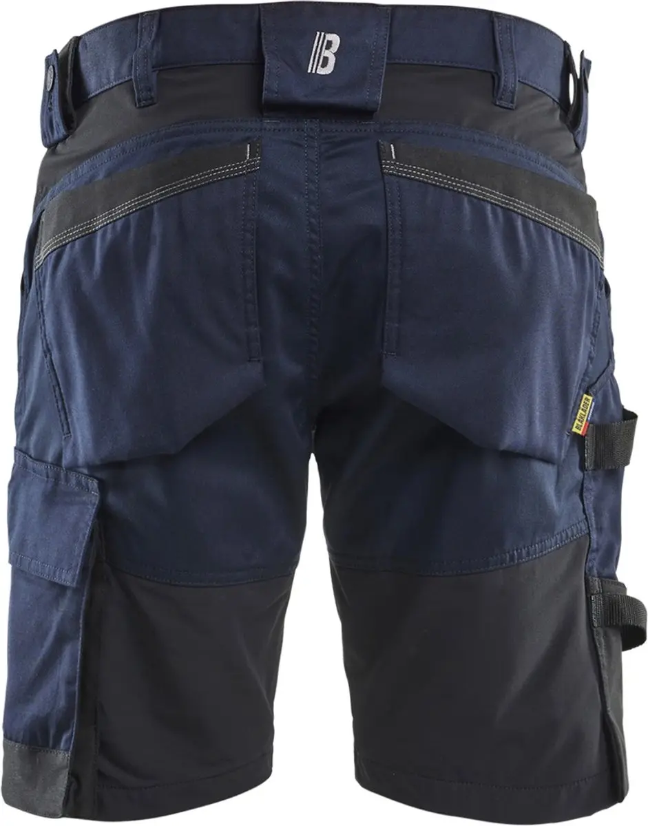 Blåkläder Short 2-Weg Stretch 1753-1832-8600 - Maat 52 - Donker Marineblauw