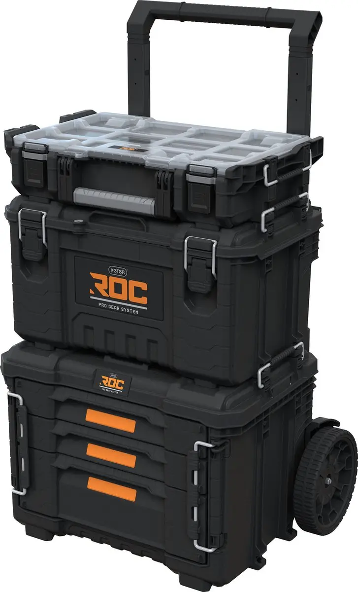 Keter Pro Gear XL Gereedschapswagen 3 Lades
