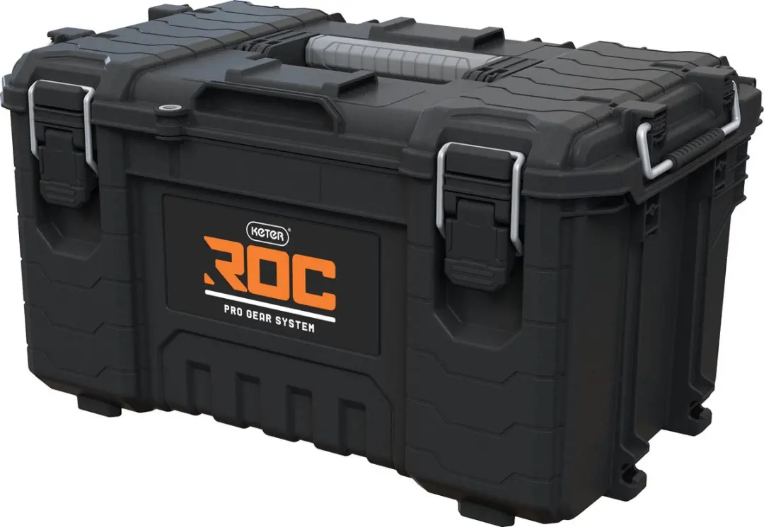 Keter Pro Gear XL Gereedschapswagen 3 Lades - 65x47,8x78,9-105,5cm Zwart