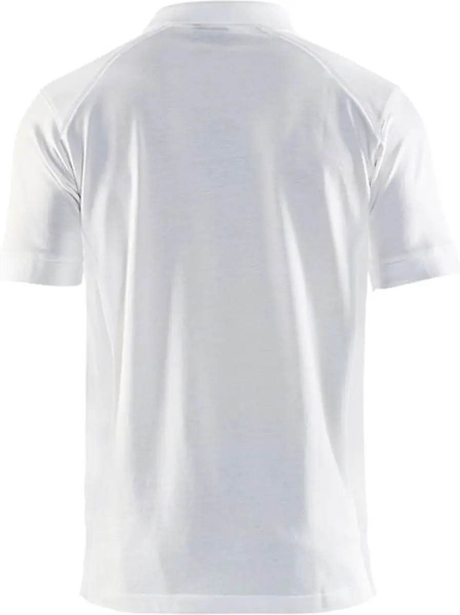 Blåkläder Poloshirt Piqué 3324-11050 - Wit/Donkergrijs