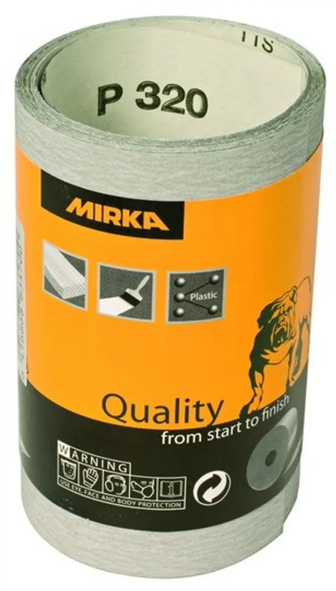 Mirka Carat-Flex Minirol 115mm P40 - 5m