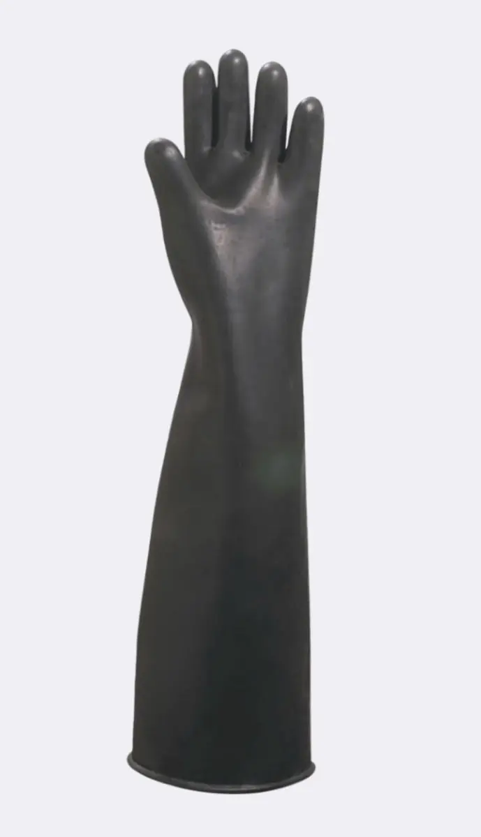 Delta Plus Chemisch Bestendige Handschoen Maat 11 - 600mm - Zwart