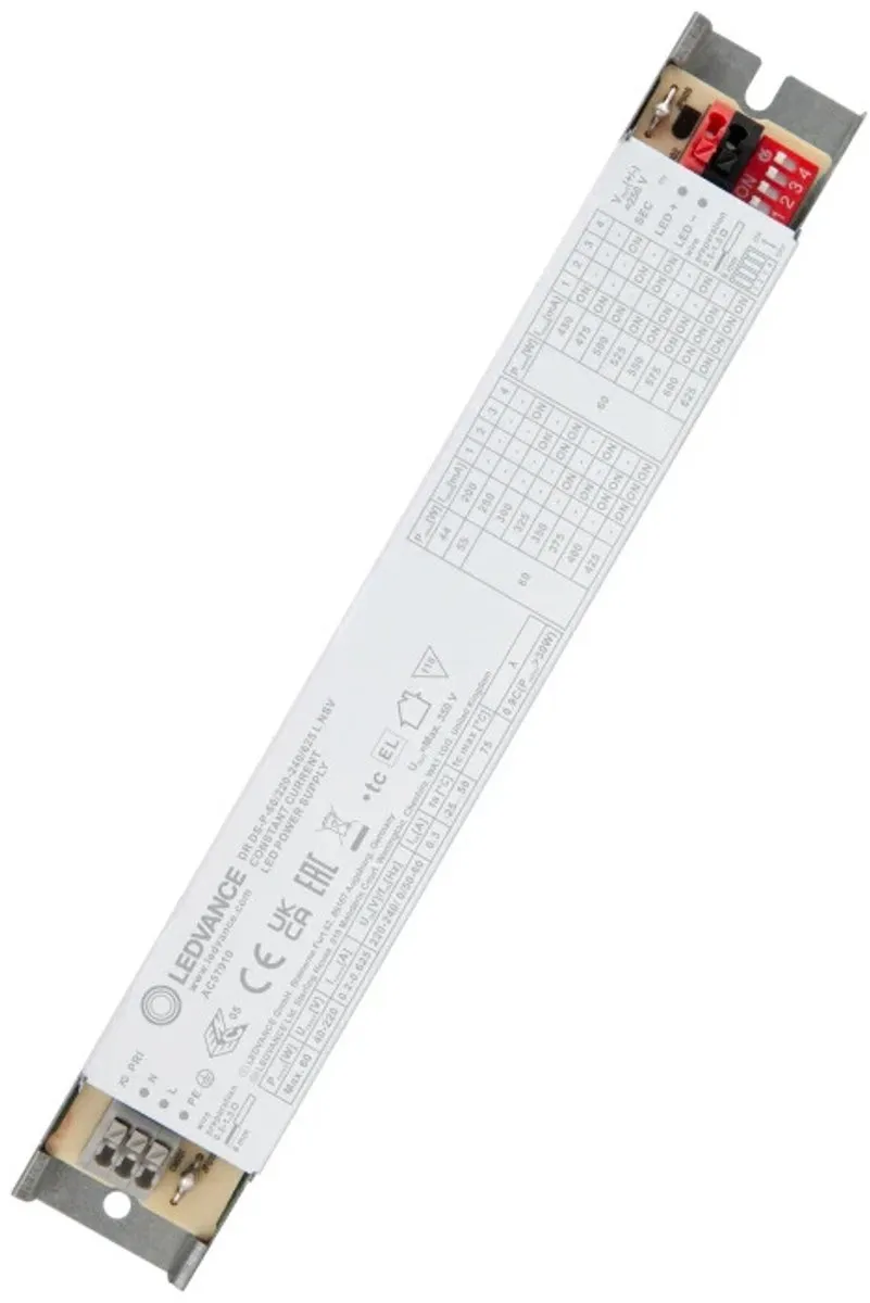 Ledvance LED Driver DIP-Switch Lineair 60/220-240/625L NSV