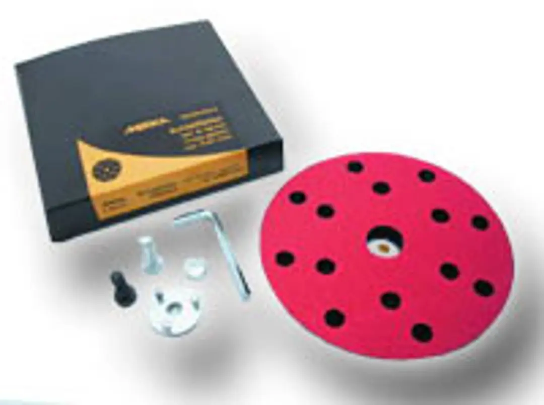 Mirka Multihole Steunpad 150mm - Hard 5/16" + M8
