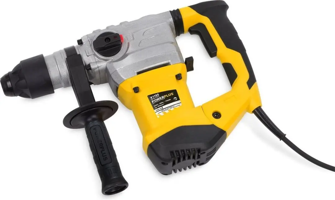 Powerplus POWX1195 Klopboormachine 1500W - SDS-plus - 6J - 5 accessoires