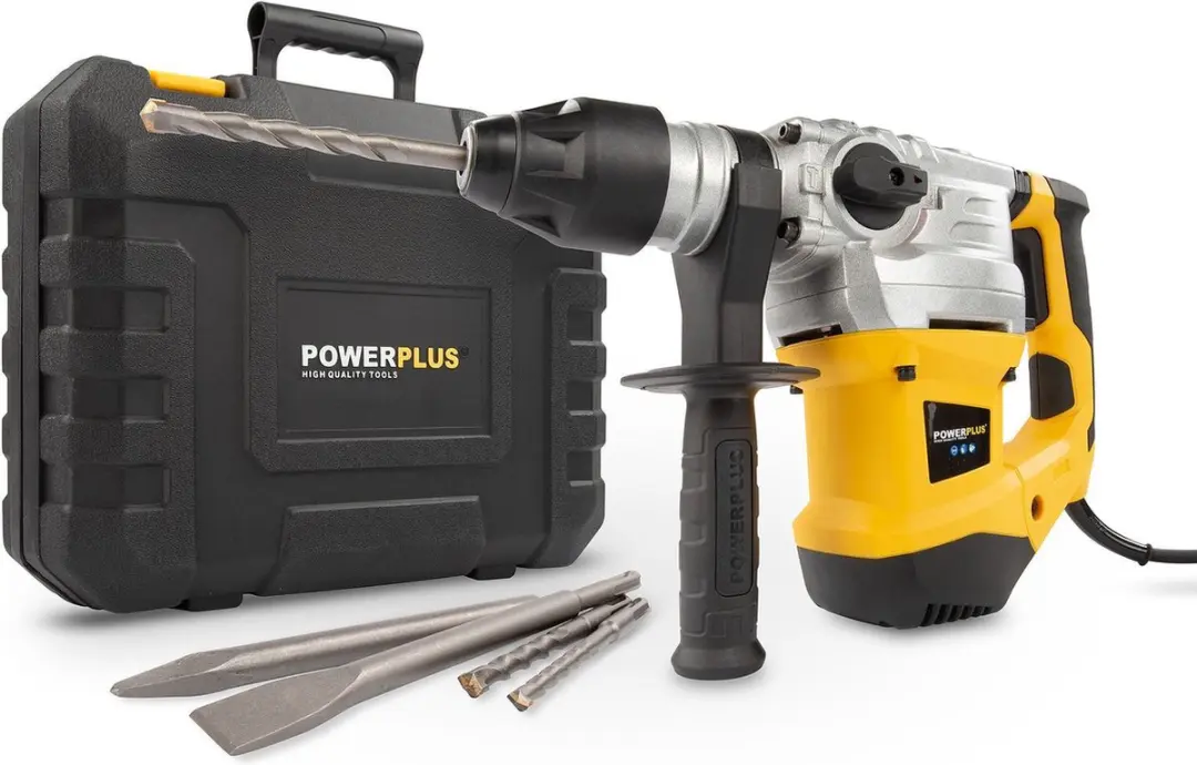 Powerplus POWX1195 Klopboormachine 1500W - SDS-plus - 6J - 5 accessoires