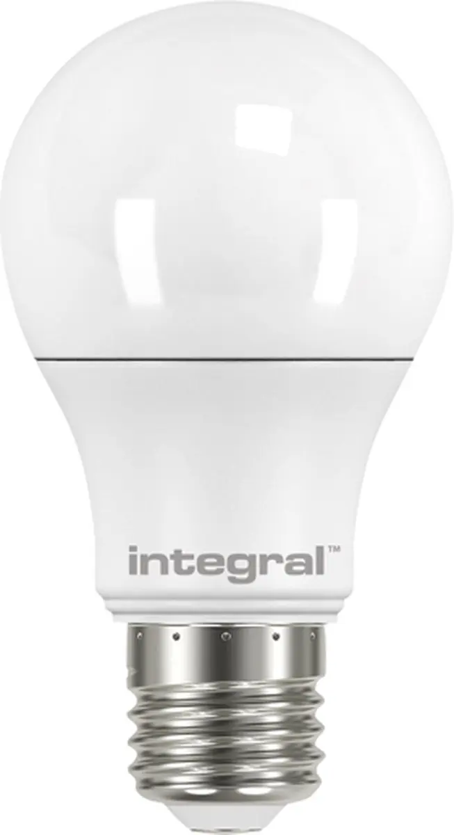 Integral Standaard Bol E27 5.5W Extra Warm Wit - 2700K - Opaal