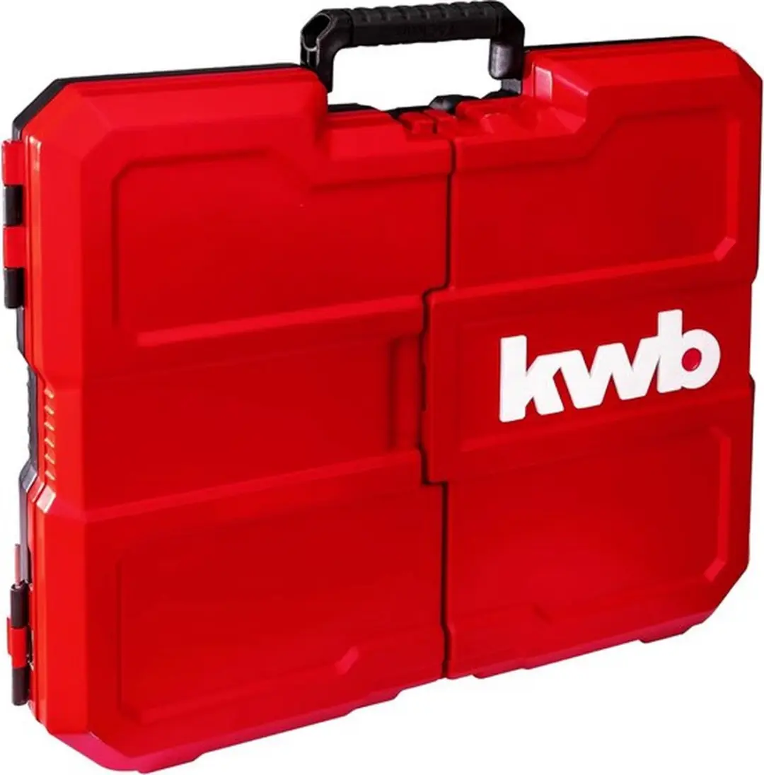 KWB Gereedschapskoffer 125-delig - 370630 - afbeelding 6 van 6