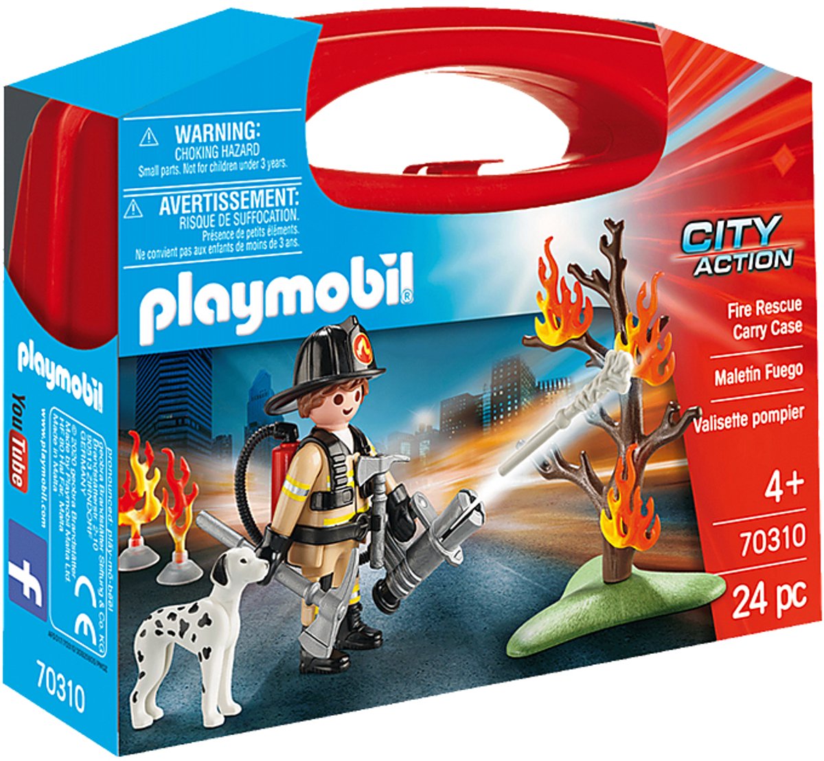 Playmobil City Action Fire Rescue Carry Case