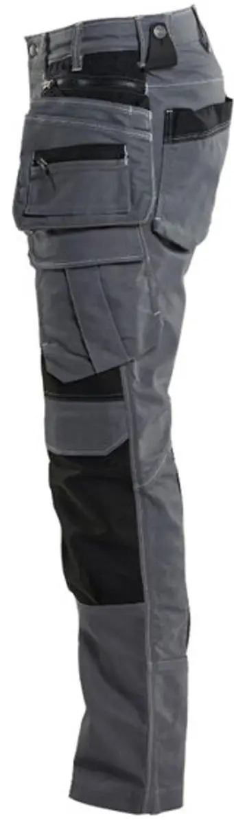 Blåkläder X1900 Werkbroek Denim Stretch Grijs/Zwart - Maat 48