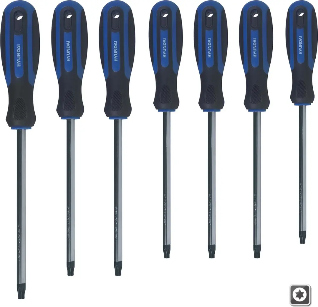 Hyundai Torx Schroevendraaierset 7-delig