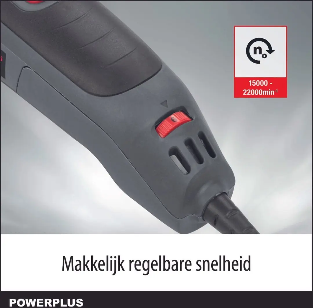Powerplus POWE80015 Oscillerende Multitool 300W - 14 Accessoires