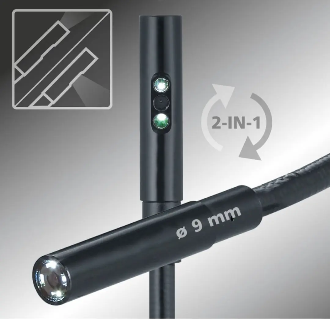 Laserliner DuoView Endoscoopsonde 10mm - 1m - LED-verlichting