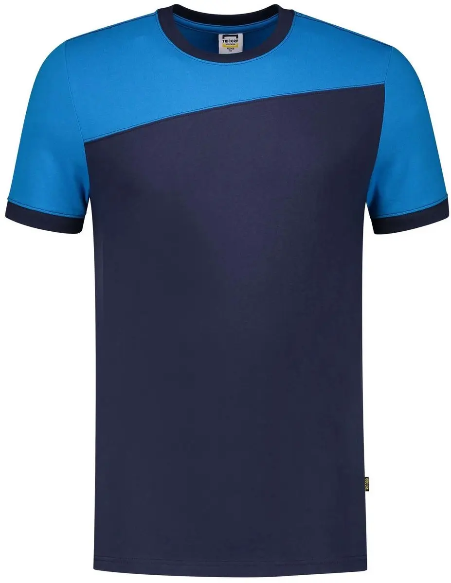 Tricorp T-shirt Bicolor Naden 102006 - XL - Donkergrijs/Army