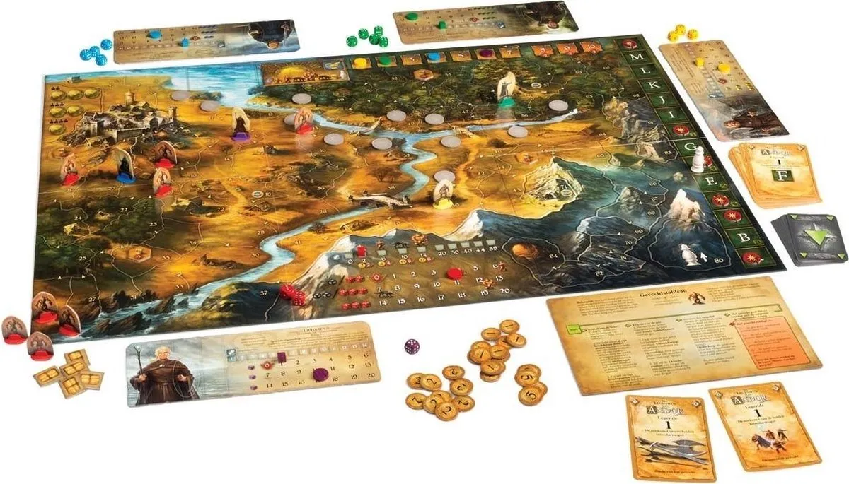 999 Games De Legenden van Andor Basisspel - Coöperatief Bordspel