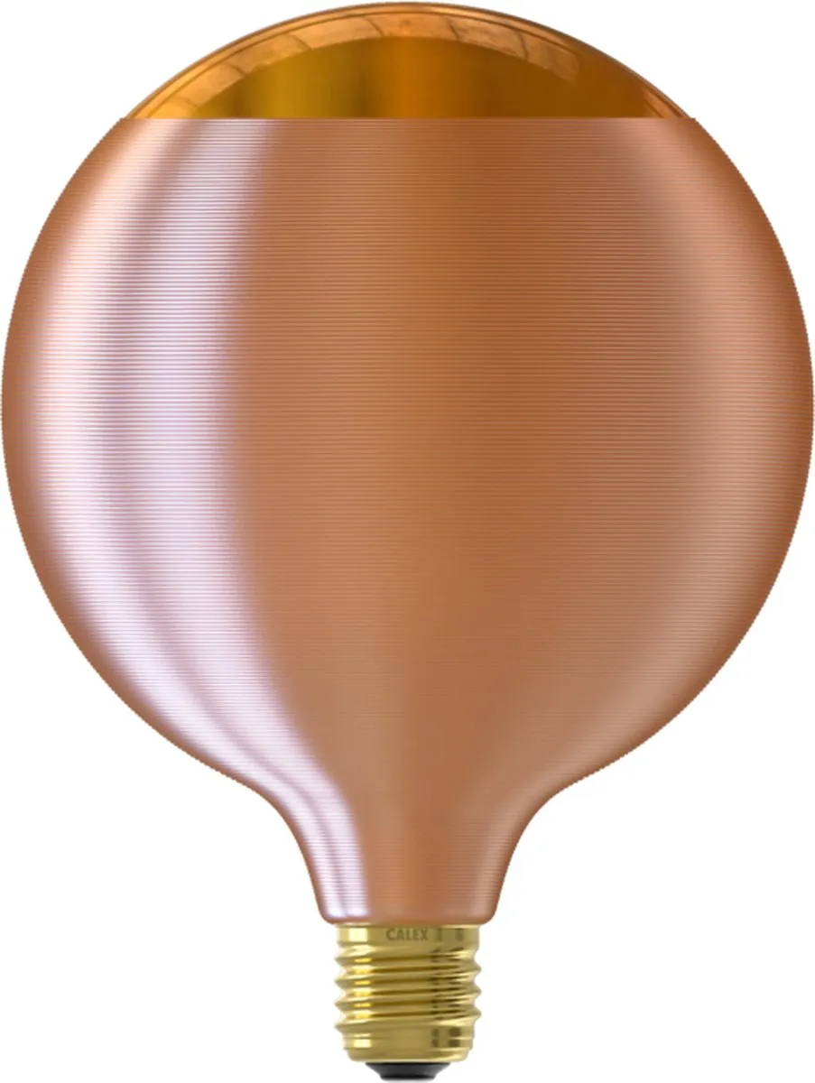 Calex Silk Series LED Lamp G125 Goud - 4W E27 Warm Wit