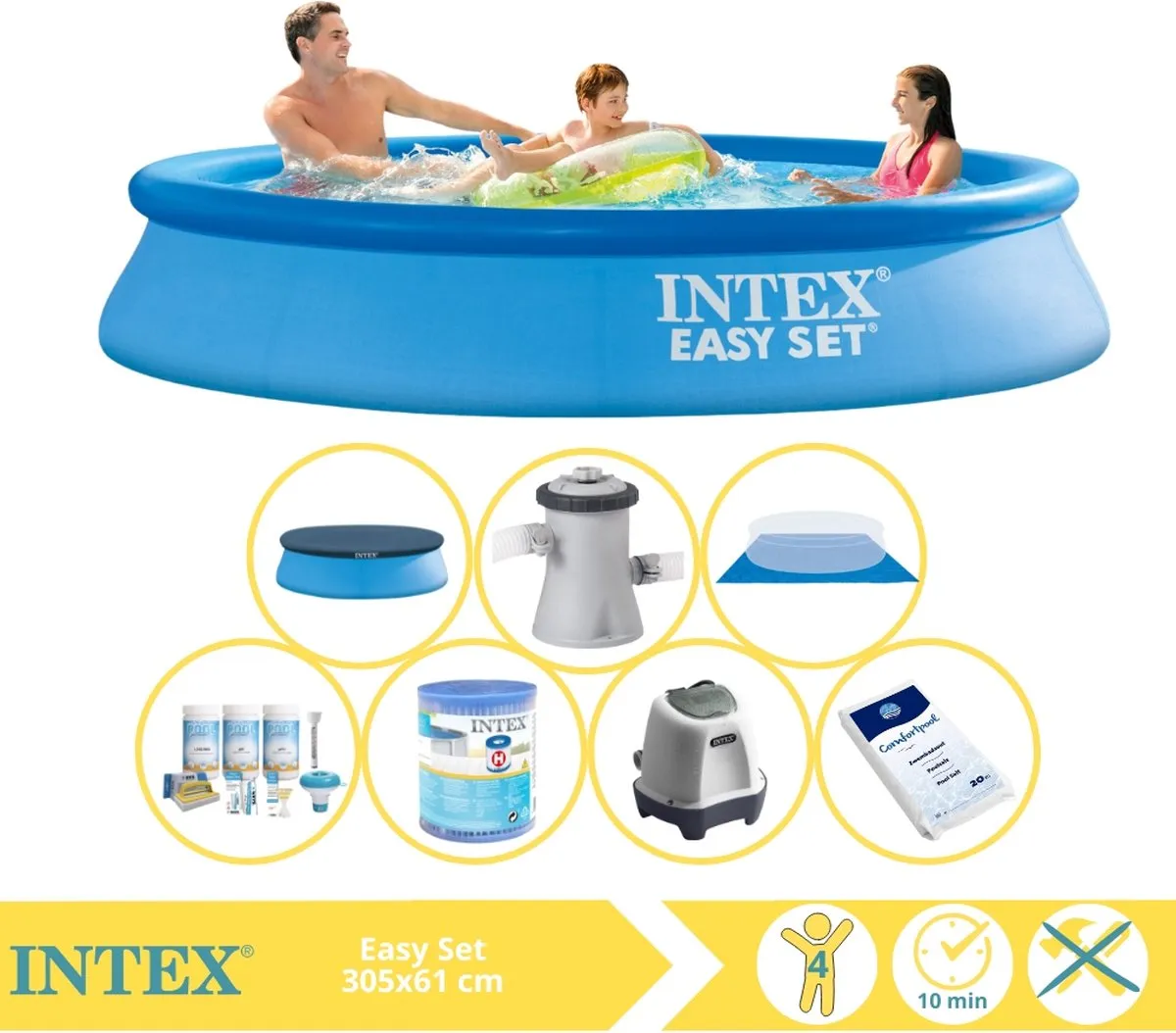 Intex Easy Set Zwembad 305x61cm