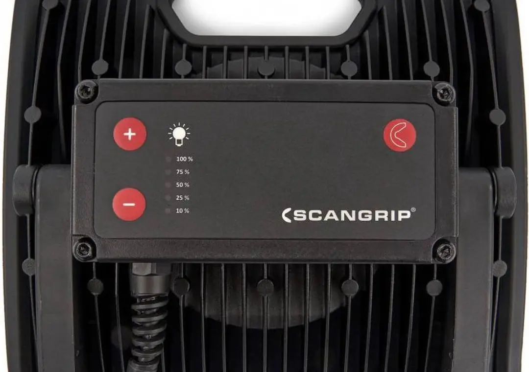 Scangrip Nova 6K LED Bouwlamp 6000lm - Zwart