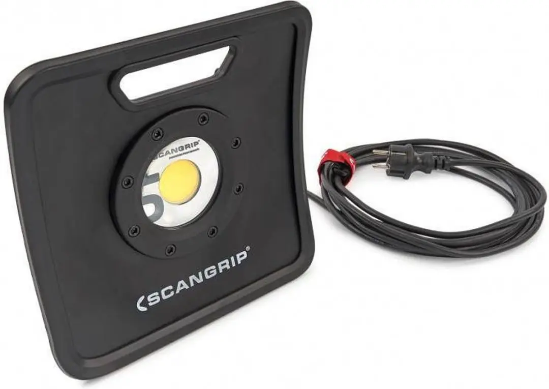 Scangrip Nova 6K LED Bouwlamp 6000lm - Zwart