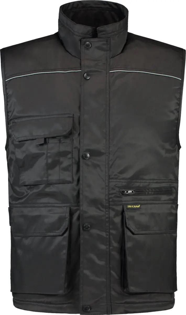 Tricorp Bodywarmer Industrie 402001 - Maat S - Zwart