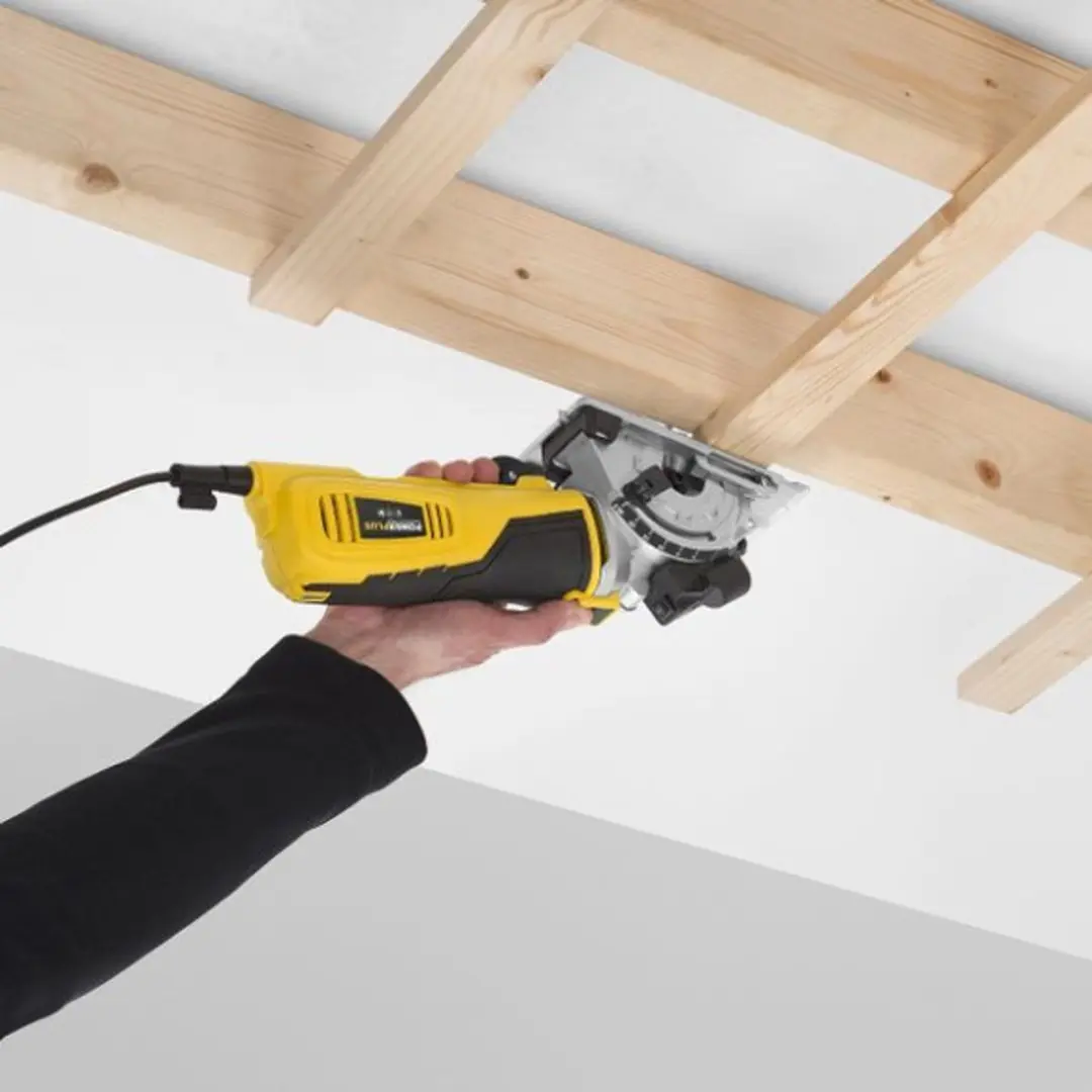 Powerplus POWX1365MB Elektrische Mini Invalzaag 600W - Ø89mm - Laser - afbeelding 6 van 6