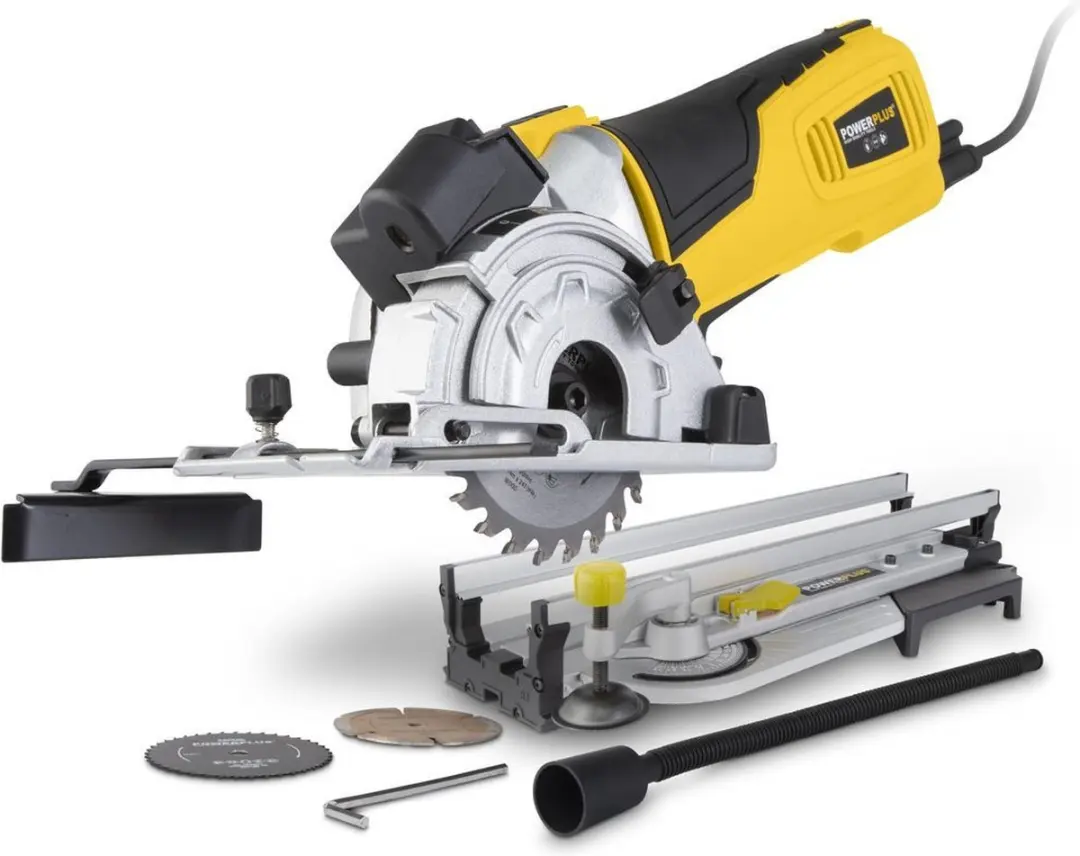 Powerplus POWX1365MB Elektrische Mini Invalzaag 600W - Ø89mm - Laser