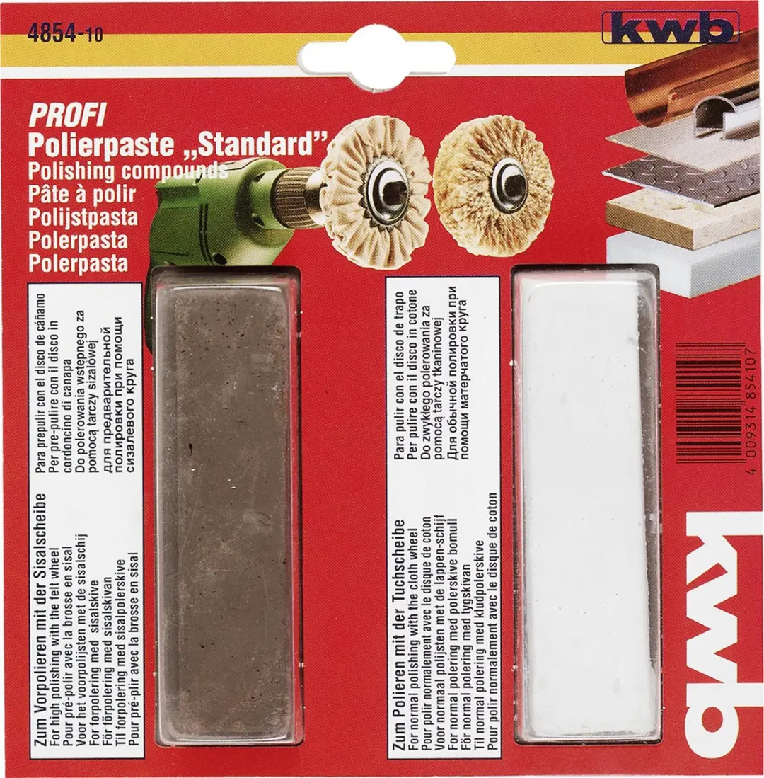 KWB Polijstpasta 2-delig - Neutraal