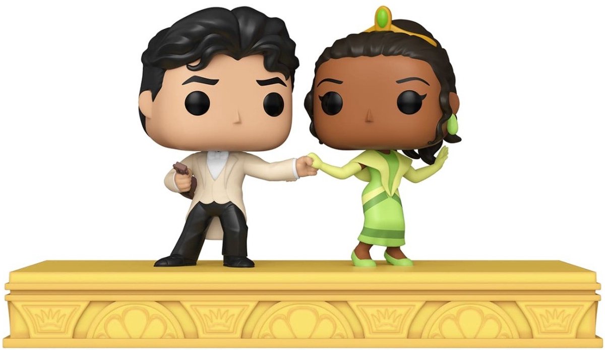 Funko The Princess And The Frog Verzamelfiguur Disney's 100th Anniversary POP Moment! 2-Pack Tiana & Naveen 9 cm Multicolours