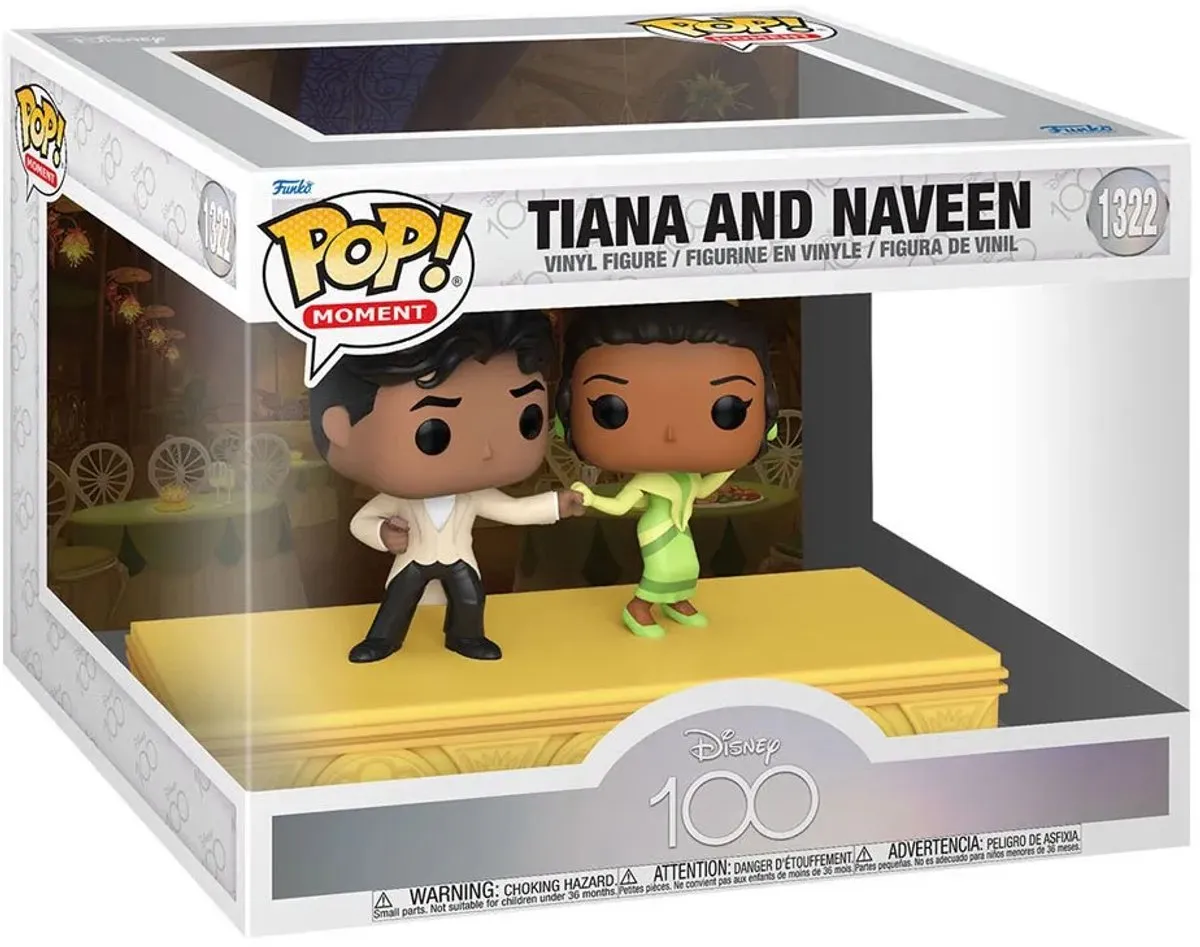 Disney Funko POP The Princess And The Frog Tiana & Naveen 2-Pack - 9cm - afbeelding 6 van 6