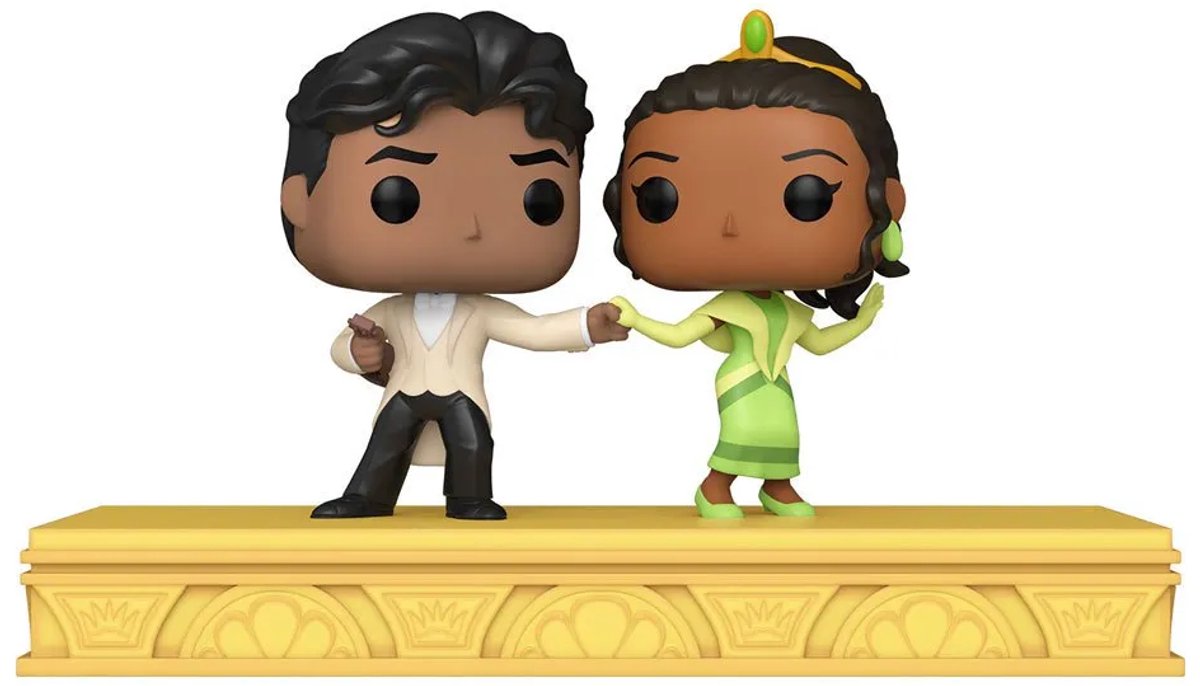Funko The Princess And The Frog Verzamelfiguur Disney's 100th Anniversary POP Moment! 2-Pack Tiana & Naveen 9 cm Multicolours