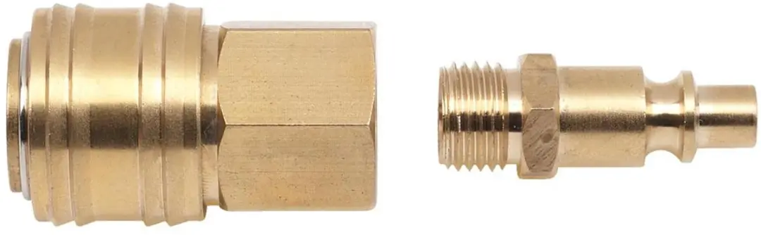 Powerplus POWAIR0261 Compressor Verloopstuk - 2 Stuks - Koper
