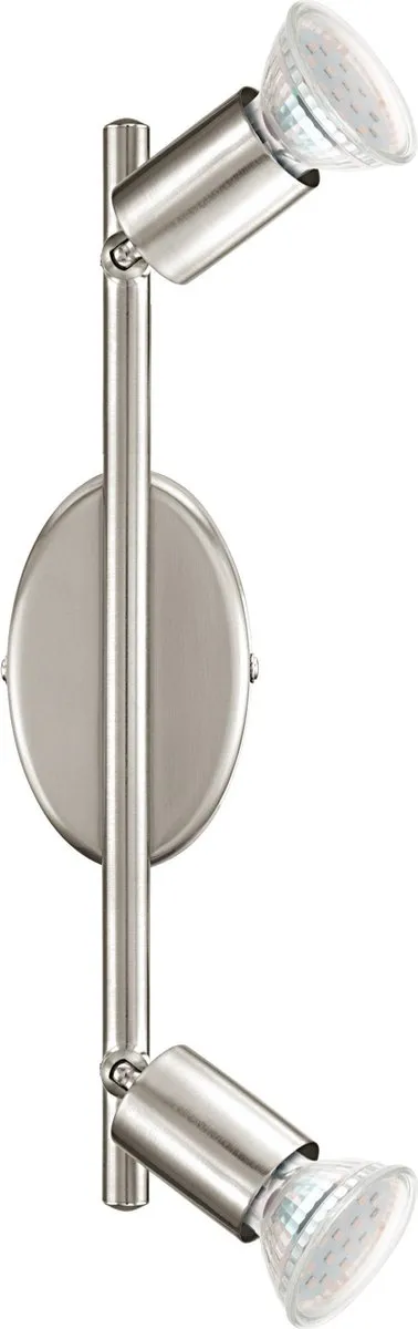 Eglo Buzz Plafondspot LED - 2 Stuks - Nikkel-Mat