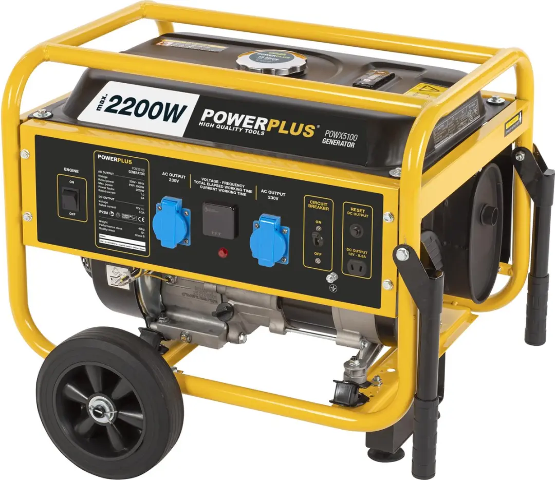 Powerplus POWX5100 Benzine Aggregaat 2200W - afbeelding 6 van 6
