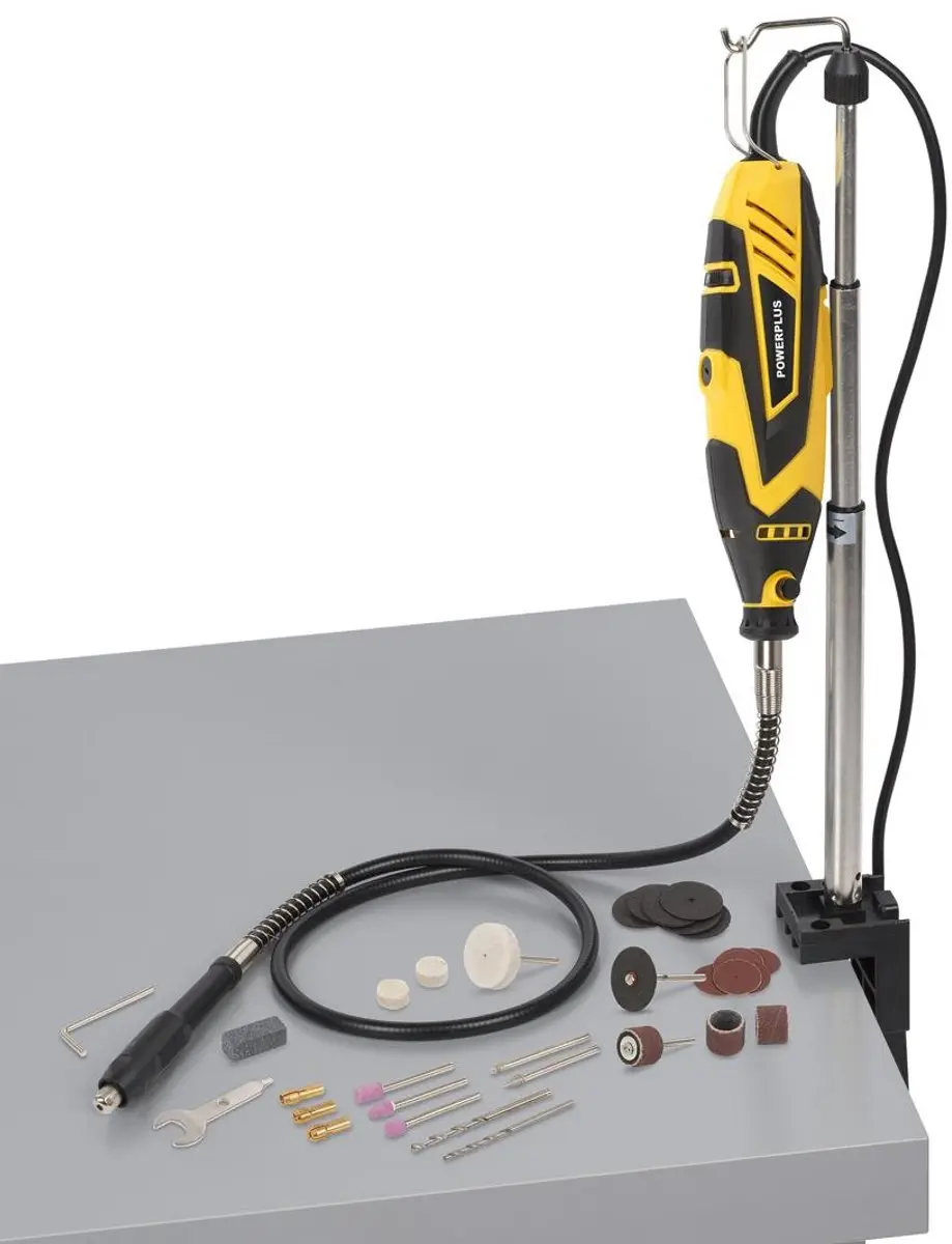 Powerplus POWX1324 Roterende Multitool - 135W - 40 Accessoires
