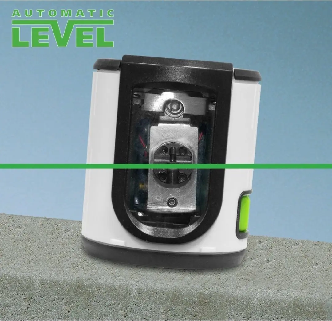 Laserliner EasyCross-Laser Automatische Kruislijnlaser - Groen - 40m