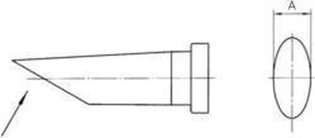 Weller LT-BB Soldeerpunt 2.4mm