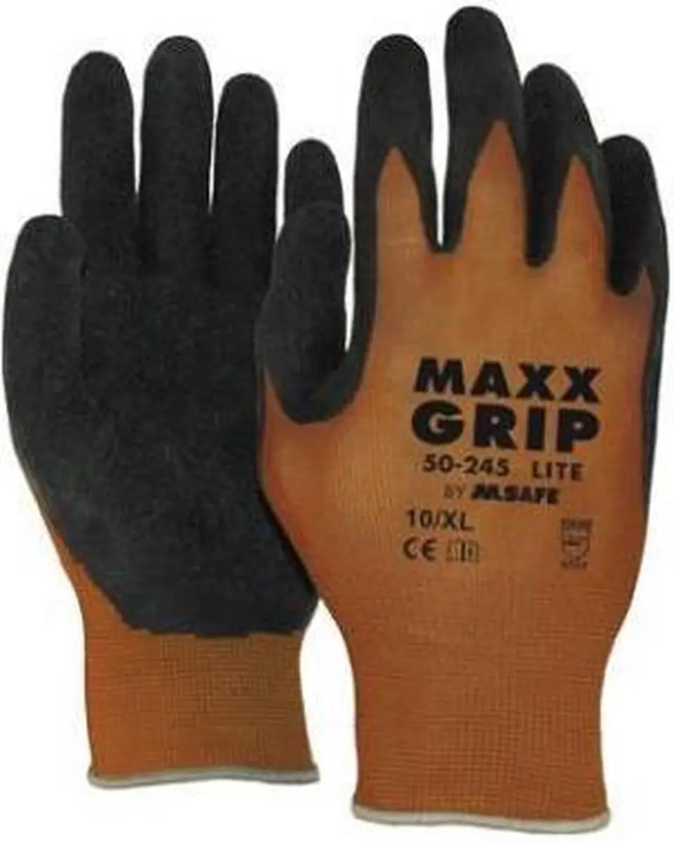 Oxxa Maxx-Grip-Lite Handschoen S - Bruin